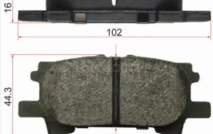 Колодки тормозные за 3 400 тг. в Шымкент