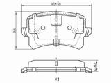 Колодки тормозные задниеfor3 850 тг. в Шымкент