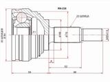 Шрус наружный, граната наружная за 10 300 тг. в Караганда