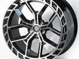 Range Rover R22 10J 5х120 ЕТ 40 ЦО 72, 6 GLOSS BLACK MACHINED за 420 000 тг. в Алматы
