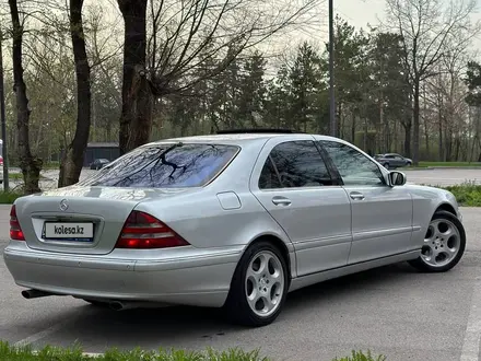 Mercedes-Benz S 500 2000 года за 5 000 000 тг. в Алматы – фото 4
