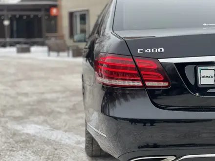 Mercedes-Benz E 400 2015 года за 14 350 000 тг. в Караганда – фото 12