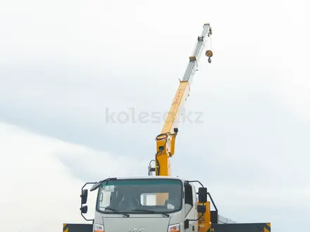 Jac  Бортовой автомобиль с КМУ (манипулятор) XCMG KSQS157-4 на шасси JAC N120 2023 года за 35 500 000 тг. в Атырау – фото 17