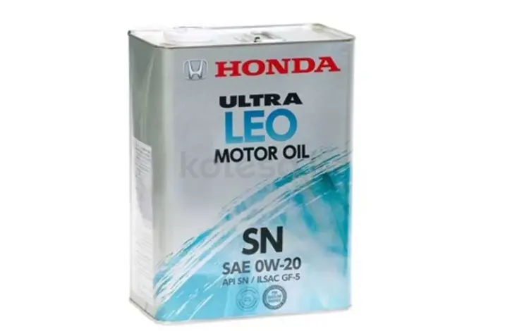 Моторное масло Honda Ultra LEO-SN 0w20 за 24 000 тг. в Алматы