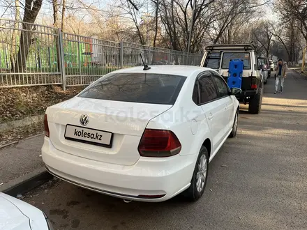 Volkswagen Polo 2018 года за 5 500 000 тг. в Алматы – фото 4