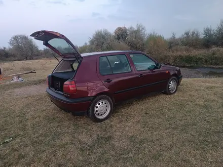 Volkswagen Golf 1995 года за 1 999 999 тг. в Тараз – фото 6