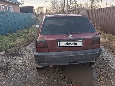 Volkswagen Golf 1994 года за 1 300 000 тг. в Усть-Каменогорск – фото 4