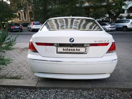 BMW 745 2004 года за 4 500 000 тг. в Алматы – фото 7