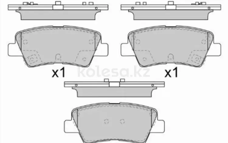 Колодки зад за 9 150 тг. в Караганда