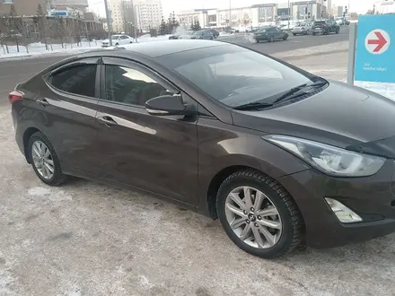 Hyundai Elantra 2015 года за 6 250 000 тг. в Астана – фото 2