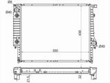 Радиатор двигателя за 34 200 тг. в Астана