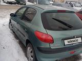 Peugeot 206 2003 годаүшін700 000 тг. в Костанай – фото 5