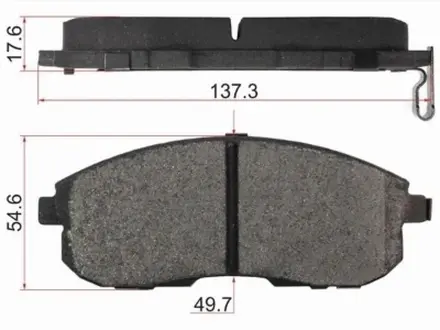 Колодки тормозные передние за 5 600 тг. в Павлодар