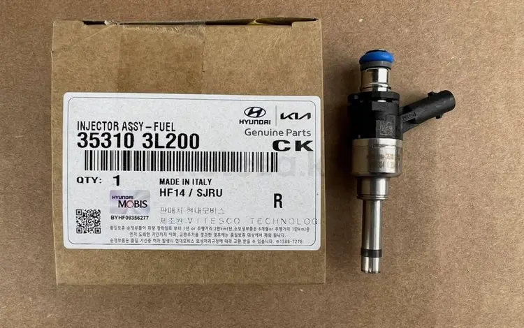 Топливная форсунка 35300-3L200 Hyundai KIA за 27 000 тг. в Алматы