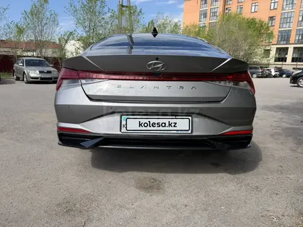 Hyundai Elantra 2023 года за 9 100 000 тг. в Караганда – фото 4