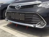 Накладка на передний бампер хром из нержавеющей стали, Toyota Camry V55 за 10 000 тг. в Алматы