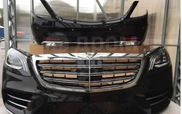 Бампер передний мерседес W222 S450 рестайлинг за 600 000 тг. в Астана
