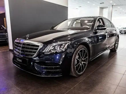 Бампер передний мерседес W222 S450 рестайлинг за 600 000 тг. в Астана – фото 2