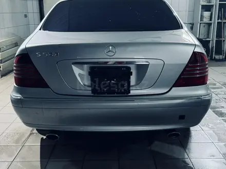 Mercedes-Benz S 500 2001 года за 4 500 000 тг. в Атырау – фото 6