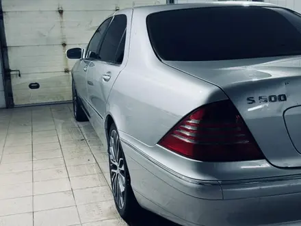 Mercedes-Benz S 500 2001 года за 4 500 000 тг. в Атырау – фото 7