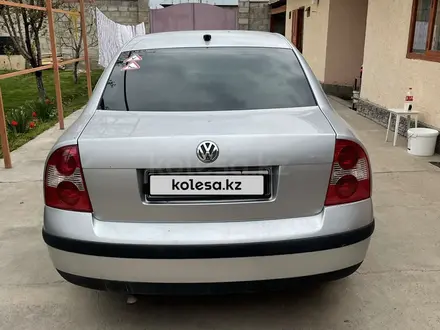 Volkswagen Passat 2001 года за 2 800 000 тг. в Тараз – фото 6