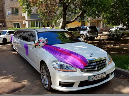 Эксклюзивный лимузин бизнес класса Mercedes S221- 2015 года от VIP Limo в Уральск – фото 12
