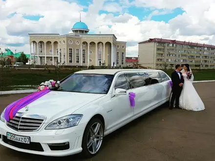 Эксклюзивный лимузин бизнес класса Mercedes S221- 2015 года от VIP Limo в Уральск – фото 36