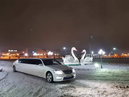 Эксклюзивный лимузин бизнес класса Mercedes S221- 2015 года от VIP Limo в Уральск – фото 39