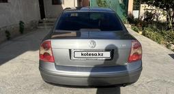 Volkswagen Passat 2002 года за 2 200 000 тг. в Кызылорда – фото 4