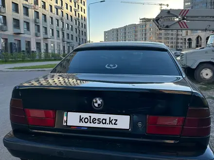 BMW 520 1991 года за 1 150 000 тг. в Астана – фото 2