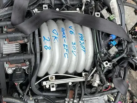 Двигатель Ауди А4.B5.A6 c5 2/8 V6 за 450 500 тг. в Астана – фото 2