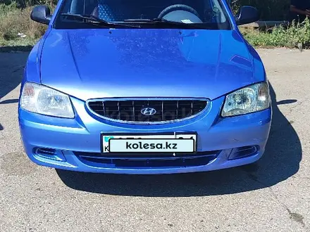 Hyundai Accent 2004 года за 2 286 363 тг. в Актобе – фото 6