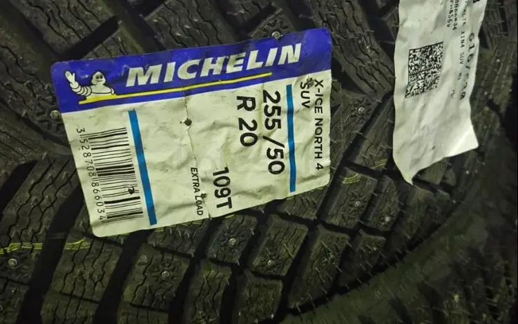 255/50 R20 Michelin X-Ice North 4 SUV, шип.үшін1 200 000 тг. в Актобе