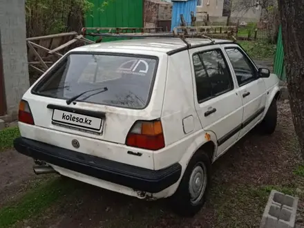 Volkswagen Golf 1991 года за 650 000 тг. в Алматы – фото 2