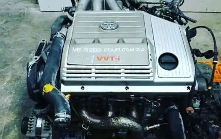 Мотор 1MZ-fe toyota highlander (тойта хайландер) 3.0 л Двигатель Хайланде за 55 444 тг. в Алматы