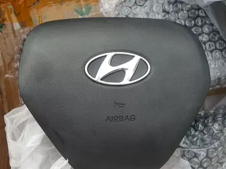 Airbag srs крышка на руль подушка панель муляж хюндай туксон за 22 000 тг. в Алматы