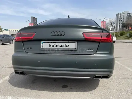 Audi A6 2015 года за 17 150 000 тг. в Алматы – фото 3