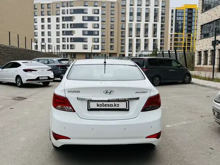 Hyundai Accent 2015 года за 6 200 000 тг. в Астана – фото 4