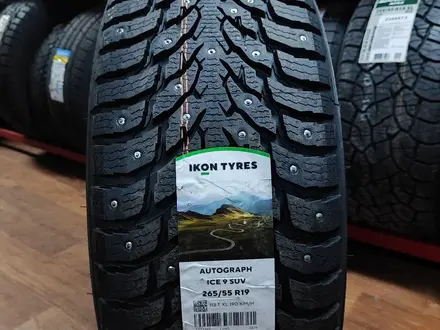 265-55-19 iKON Nokian Autograph ice9 за 105 000 тг. в Алматы