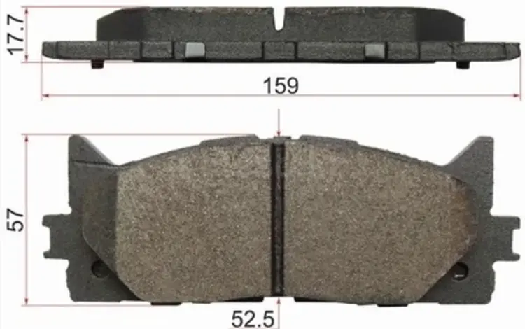 Колодки тормозные передние за 15 850 тг. в Талдыкорган