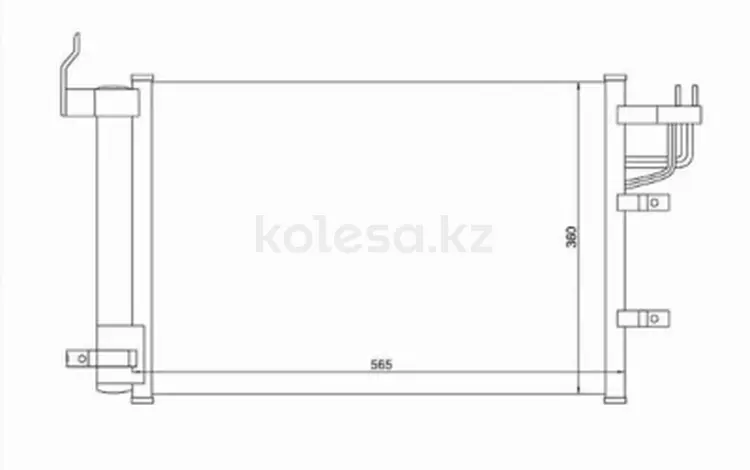 Радиатор кондиционераүшін24 300 тг. в Алматы