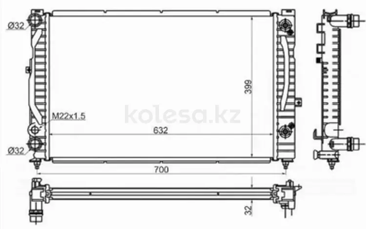 Радиатор за 25 050 тг. в Павлодар