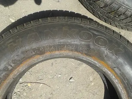 Резина 145/80 R13 — "Hankook W400" (Корея), всесезонные, в отличн за 55 000 тг. в Астана – фото 7