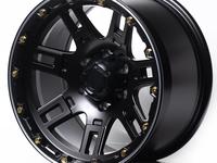 R17X9.0J 6X139.7 ET-12 DIA 106, 1 SATIN BLK MACHINE LIP + GOLD STUDS за 280 000 тг. в Алматы