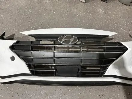 Передний бампер Hyundai Elantra AD (2019 2020) оригинал за 10 000 тг. в Атырау – фото 5
