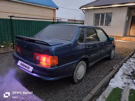 ВАЗ (Lada) 2115 2007 года за 1 000 000 тг. в Актобе – фото 4