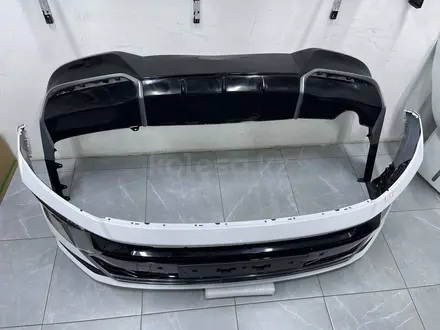 Накладка на задний бампер Hyundai Sonata 2024-2026 ORIGINAL б/у за 10 000 тг. в Алматы – фото 2