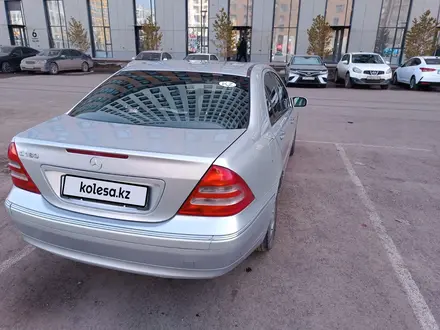 Mercedes-Benz C 180 2001 года за 3 700 000 тг. в Тараз – фото 3