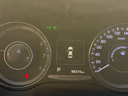 Hyundai Grandeur 2016 года за 9 000 000 тг. в Шымкент – фото 5