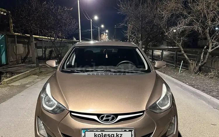 Hyundai Elantra 2014 года за 6 350 000 тг. в Алматы